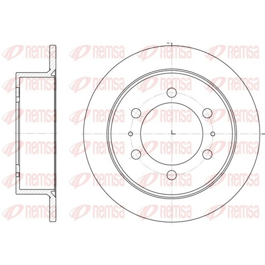 6784.00 - Brake Disc 