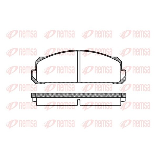 0022.40 - Brake Pad Set, disc brake 