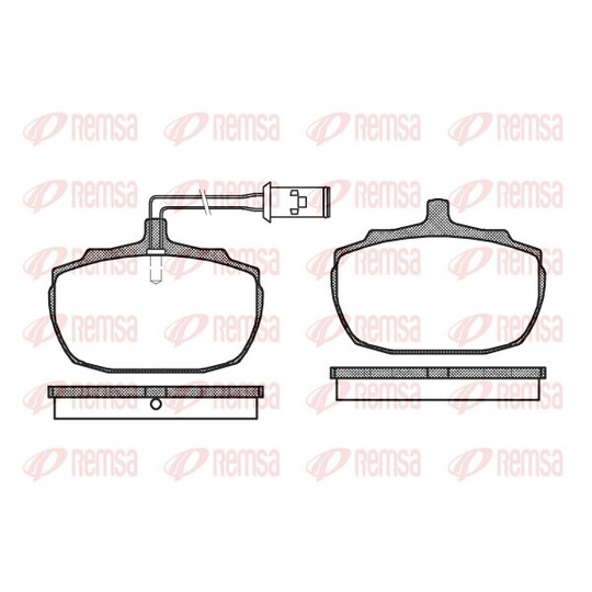 0057.02 - Brake Pad Set, disc brake 