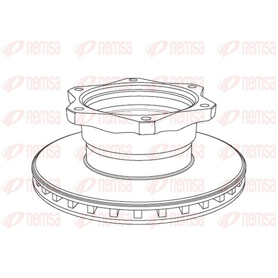 NCA1058.20 - Brake Disc 