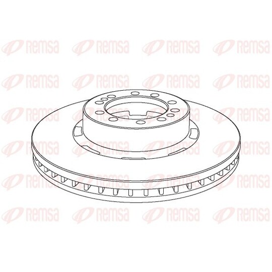 NCA1074.20 - Brake Disc 