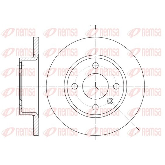 6425.00 - Brake Disc 