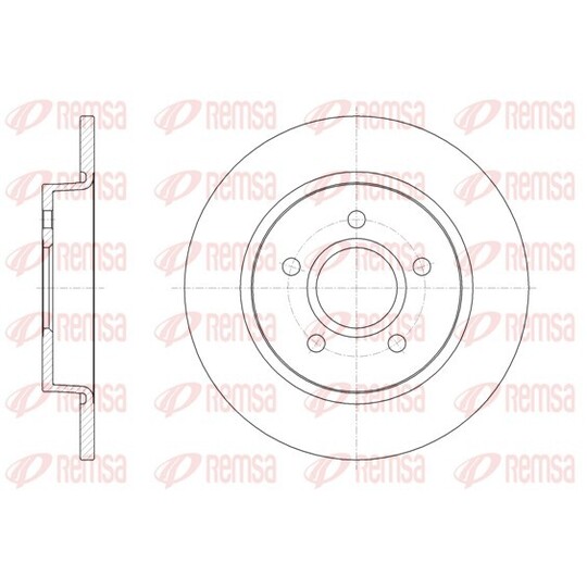 61503.00 - Brake Disc 