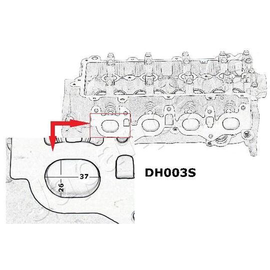 XX-DH003S - Cylinder Head 