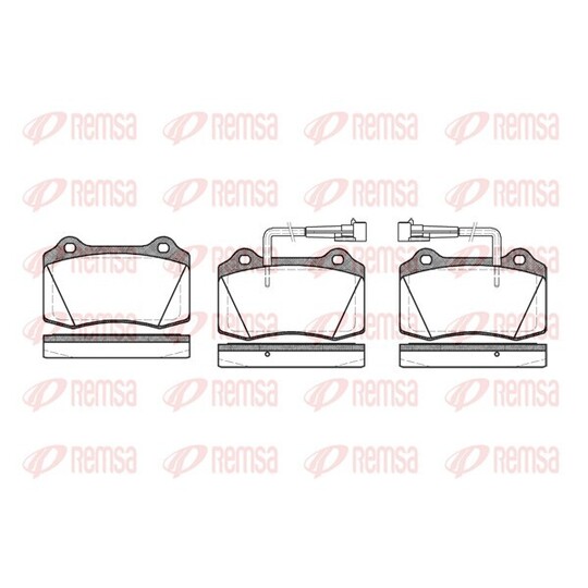 0434.22 - Brake Pad Set, disc brake 