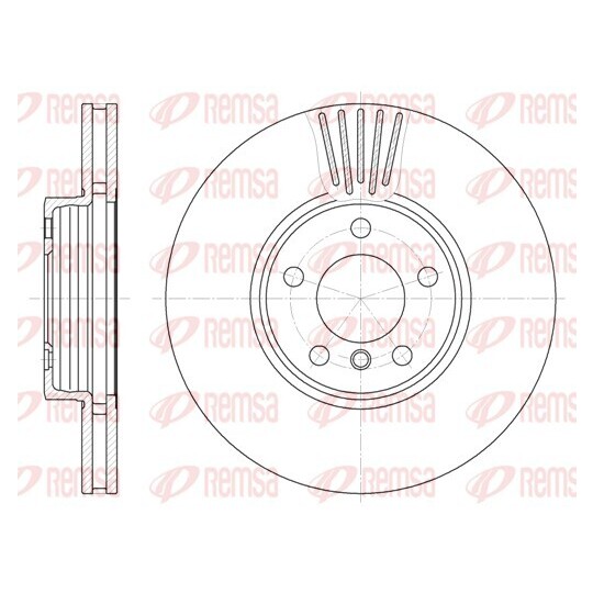 6600.10 - Brake Disc 