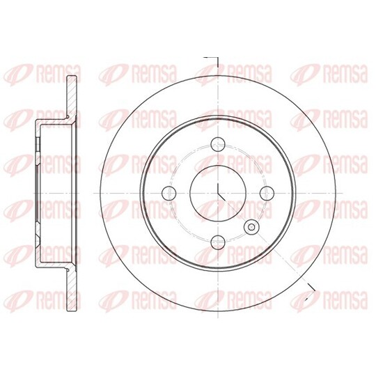 6570.00 - Brake Disc 