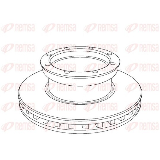 NCA1054.20 - Brake Disc 