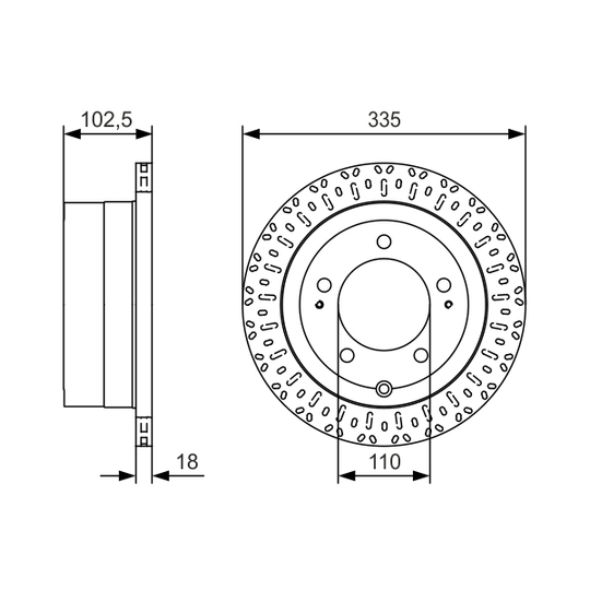 0 986 479 U32 - Brake Disc 