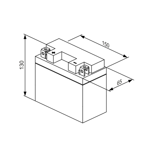 0 986 122 619 - Starter Battery 