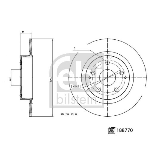 188770 - Brake Disc 