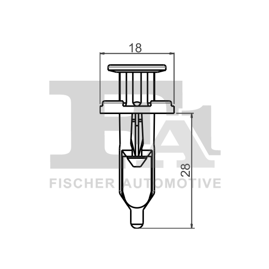 77-30009.10 - Clip, trim/protection strip 