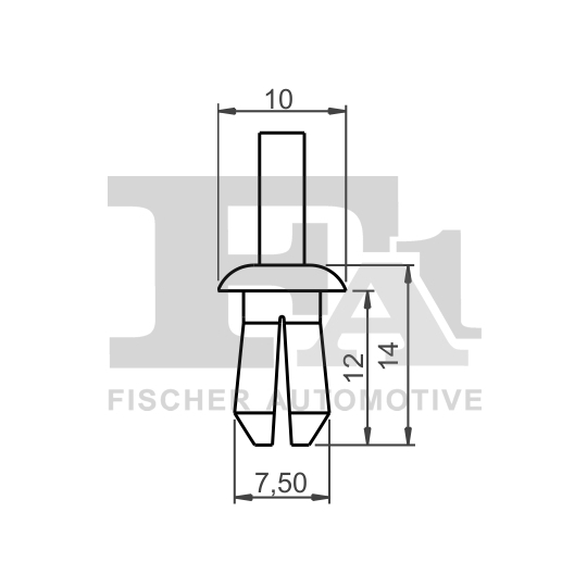 11-20004.25 - Clip, trim/protection strip 