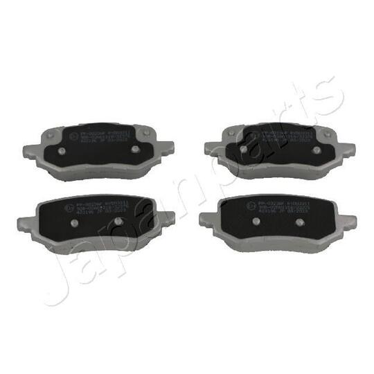 PP-0323AF - Brake Pad Set, disc brake 