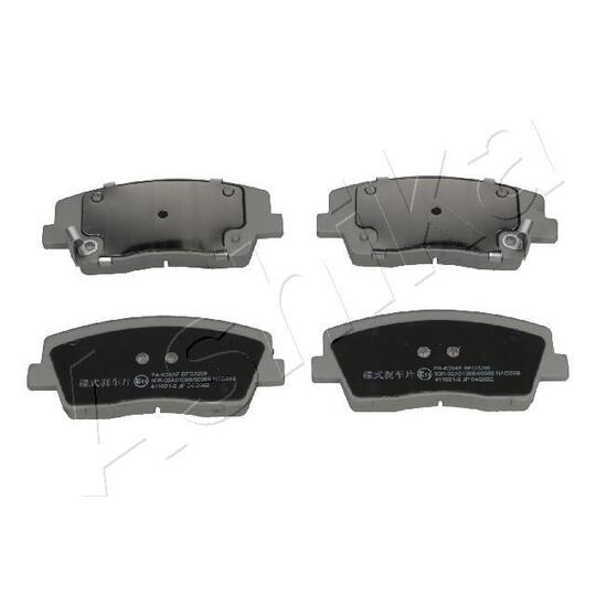 50-0K-K35 - Brake Pad Set, disc brake 