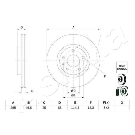 60-03-369C - Brake Disc 