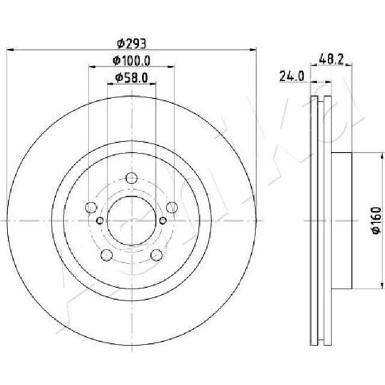 60-07-715C - Brake Disc 