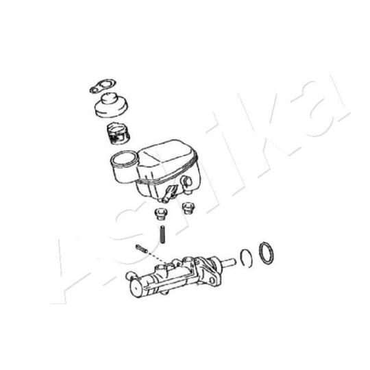 68-02-2057 - Brake Master Cylinder 