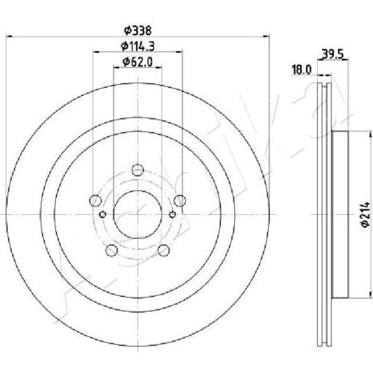 61-02-267C - Brake Disc 