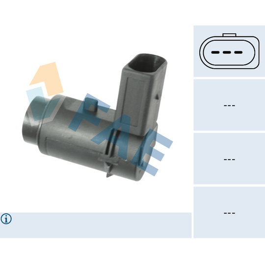 66091 - Sensor, parking distance control 