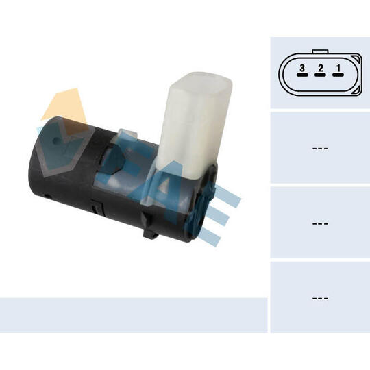 66001 - Sensor, parkeringshjälp 