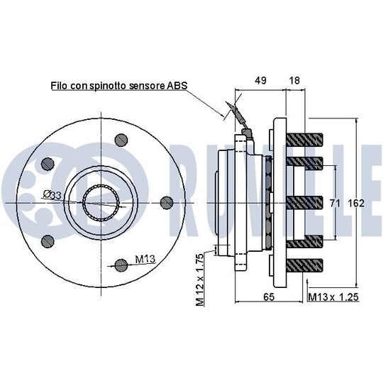 221317 - Wheel Bearing Kit 