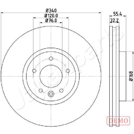 DI-0954C - Brake Disc 