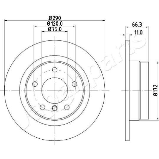 DP-0103 - Brake Disc 