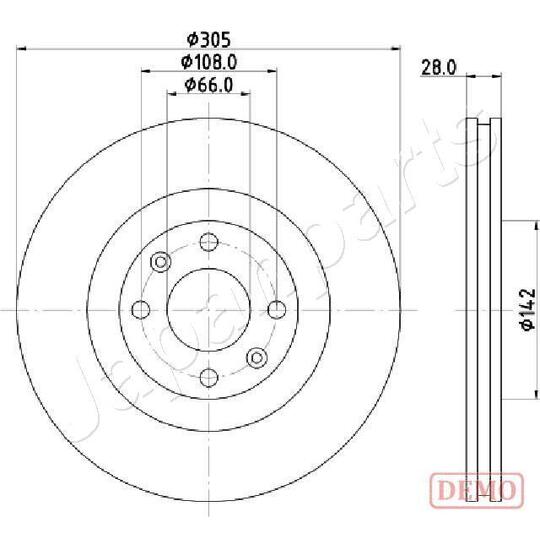 DI-0631C - Brake Disc 