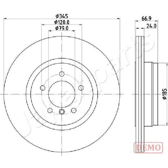 DP-0126C - Brake Disc 