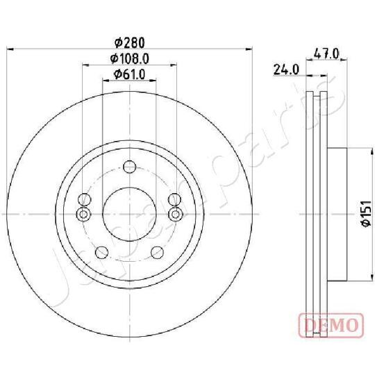 DI-0711C - Brake Disc 