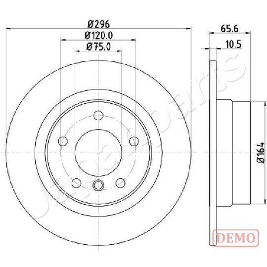 DP-0102C - Brake Disc 