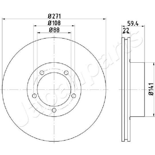 DP-0401 - Brake Disc 