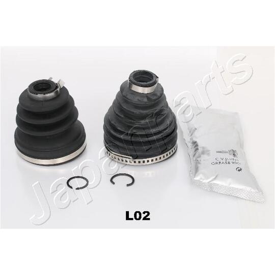 KB-L02 - Bellow Set, drive shaft 