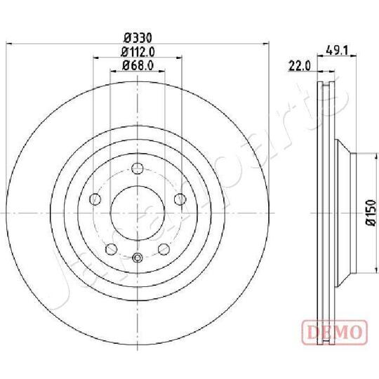 DP-0916C - Brake Disc 