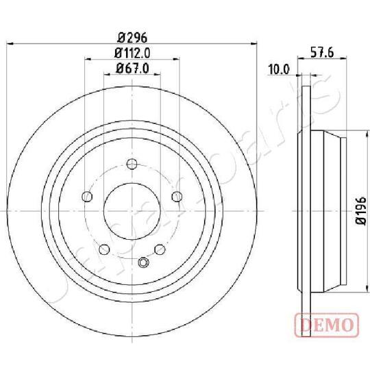 DP-0532C - Brake Disc 