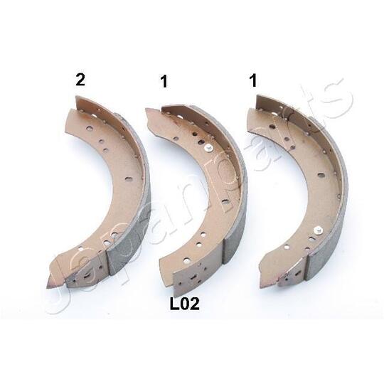 GF-L02AF - Brake Shoe Set 