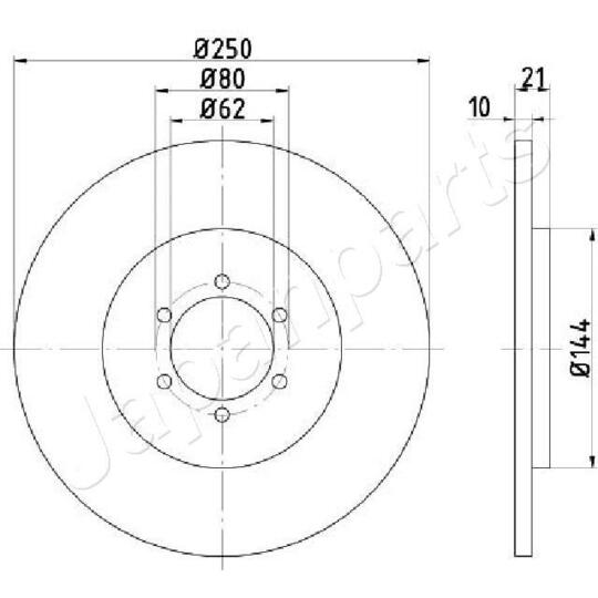 DP-0234C - Brake Disc 