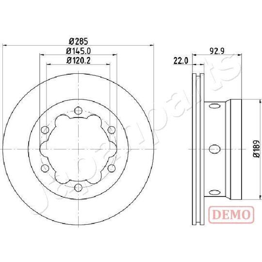 DP-0528C - Brake Disc 