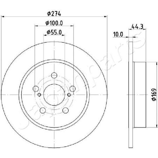 DP-271C - Brake Disc 