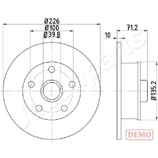 DP-0923C - Brake Disc 