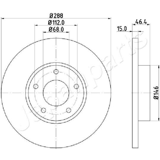 DI-0923 - Brake Disc 