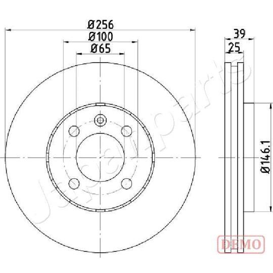 DI-0951C - Brake Disc 