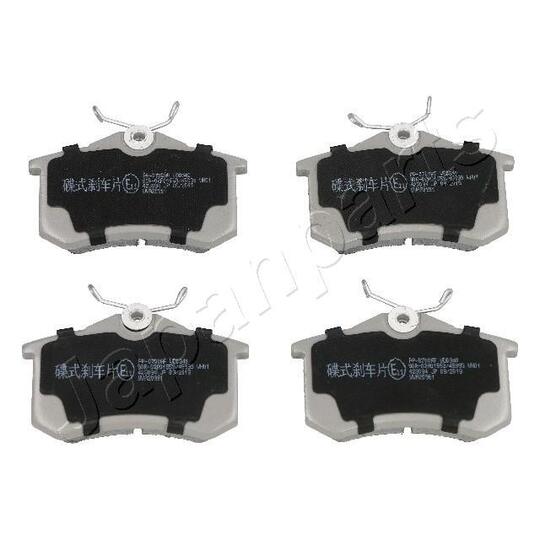 PP-0700AF - Brake Pad Set, disc brake 