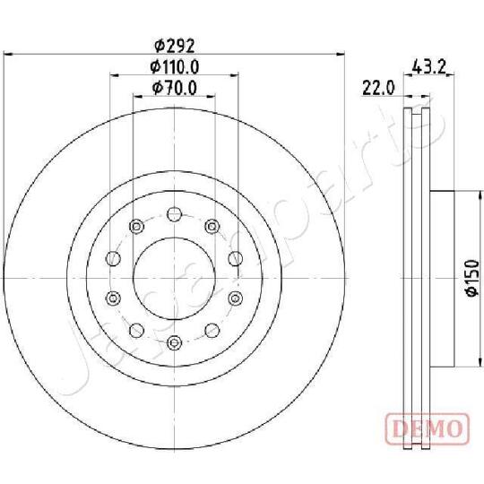 DP-0205C - Brake Disc 