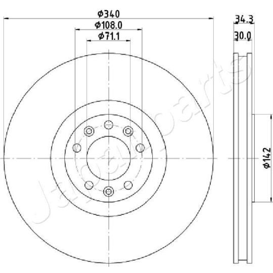 DI-0636 - Brake Disc 