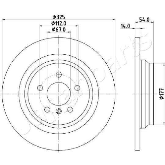 DP-0521 - Brake Disc 