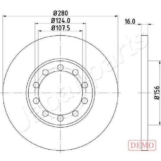 DP-0314C - Brake Disc 