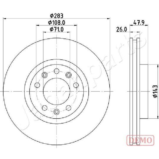 DI-0637C - Brake Disc 