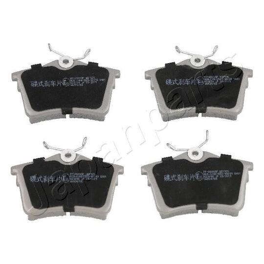 PP-0600AF - Brake Pad Set, disc brake 